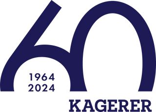 60 Jahre KAGERER Jubiläums Logo
