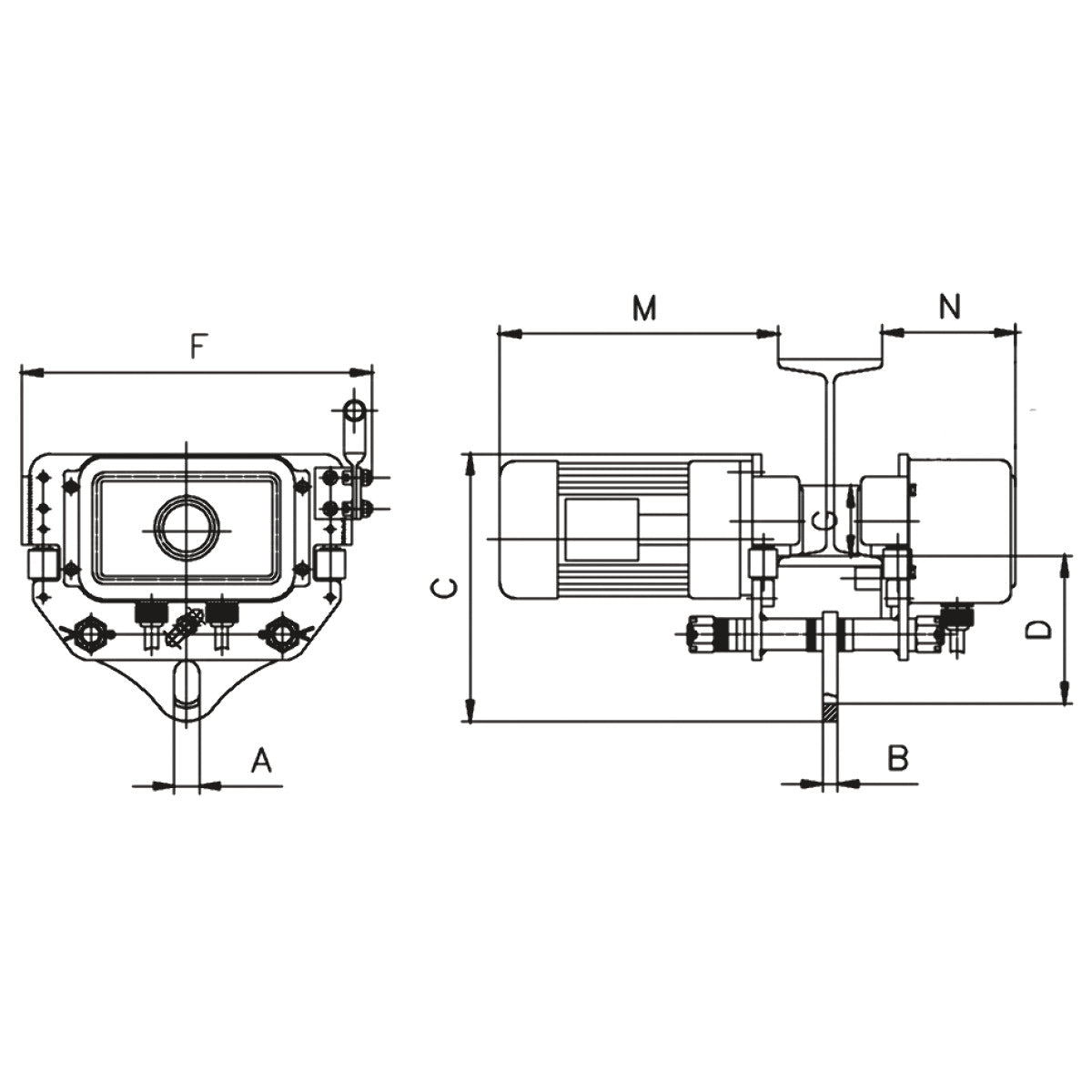 Elektrofahrwerk EFW 2-1