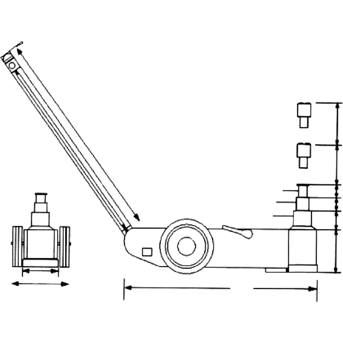 Rangierwagenheber WWH 40003 PH