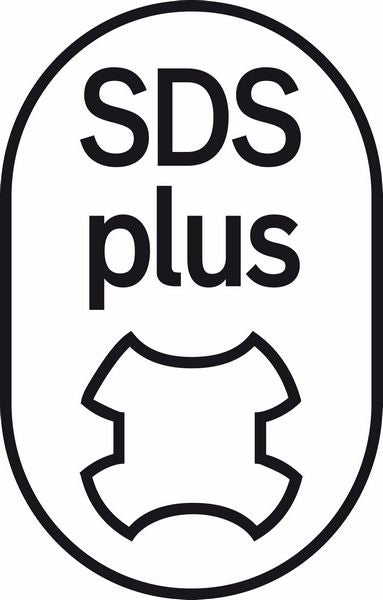 Kennzeichnung für SDS Plus Aufnahme