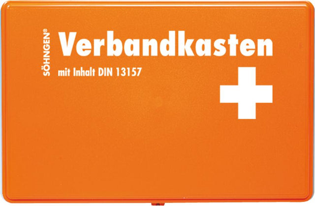 Verbandkasten KIEL orange DIN 13157  