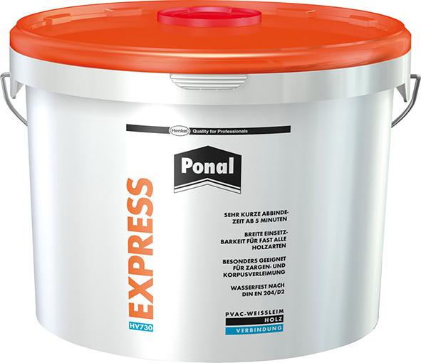 Ponal Express Holzleim 10kg Eimer (F) Weißleim Henkel