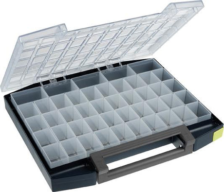 Sortimentskoffer Polycarbonat boxxser 55 5x10-45 blau raaco