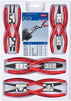 Sicherungsringz.-Set 8tlg. J+A1-21 Knipex  