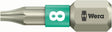 Bit rostfrei 1/4" DIN 3126 C6,3 T8x25mm Wera