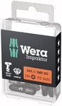 Bit Impaktor 1/4" DIN 3126 C6,3 PZ3x25mm 10er Pack Wera