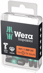 Bit Impaktor 1/4" DIN 3126 C6,3 T30x25mm 10er Pack Wera