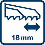 Akku-Stichsäge GST 12V-70, Solo Version