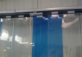 Kunststoffstreifen transparent B300xS3 mm Rolle a. 50 m