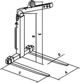 Krangabel TKG VHS Traglast 2000 kg Gewichtsausgleich automatisch