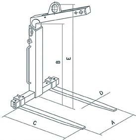 Krangabel automatisch TK 2,0t