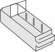 Trennwand für Schublade Typ 250-01 transparent Satz = 36 Stück