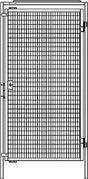 Einzeltür Maschinenschutzgitter B980xH2000 mm RAL 1018