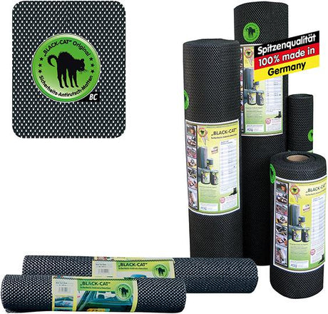 Antirutsch-Matte Rollenware 100cmx10m BLACK CAT