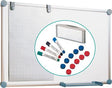 Whiteboard Komplett-Set H 900 x B 1200 mm