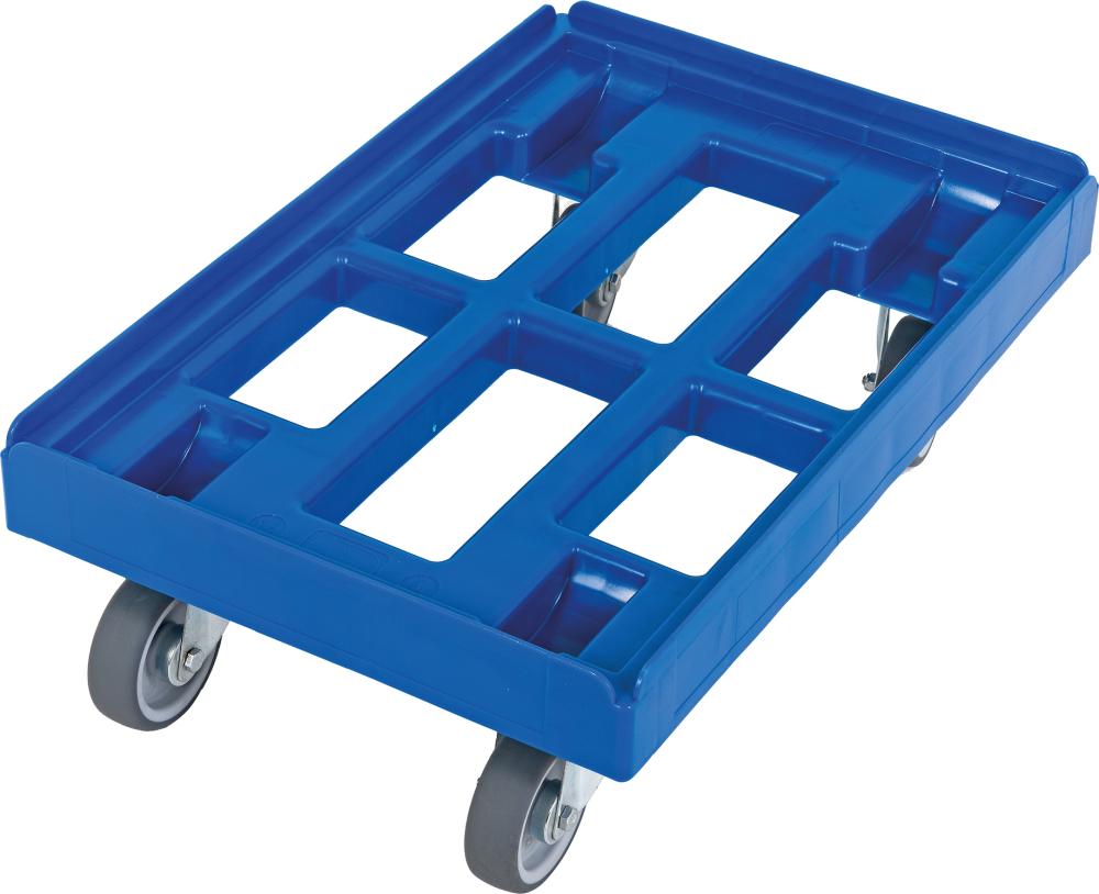 Transportroller B410xT610 mm blau Traglast 300kg