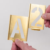 Signierschablone A-Z Schrifthöhe 20mm