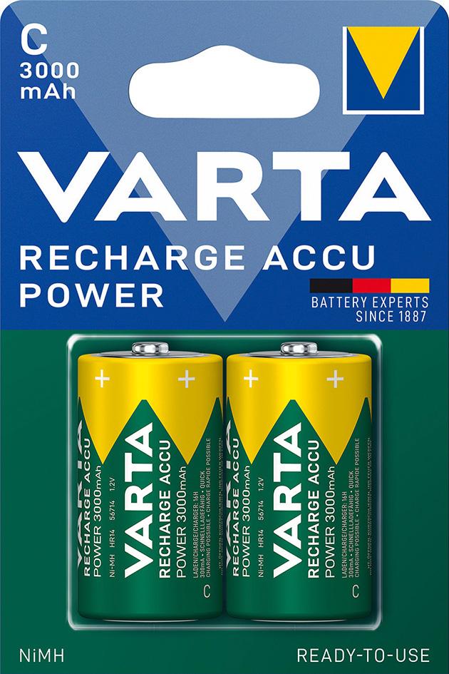 Batterie RECHARGEABLE Akku C 3000mAh VARTA