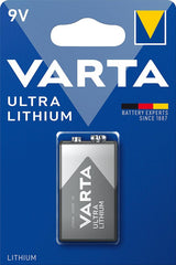 Batterie Professional Lithium 9V E-Block Blister a 1 Stück VARTA