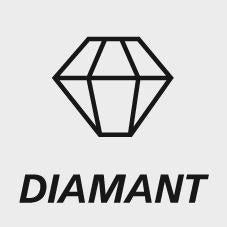 Schleifstift Diamant D126 zylindrisch 10x8x6mm