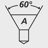 Zentrierbohrer VHM A 60G 1,60mm