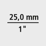 Steckschlüssel-Garnitur 1" D21 EMU-10 15-teilig