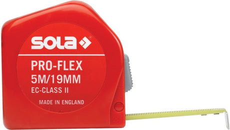 Taschenbandmaß Pro-Flex 3mx13mm gelb Sola