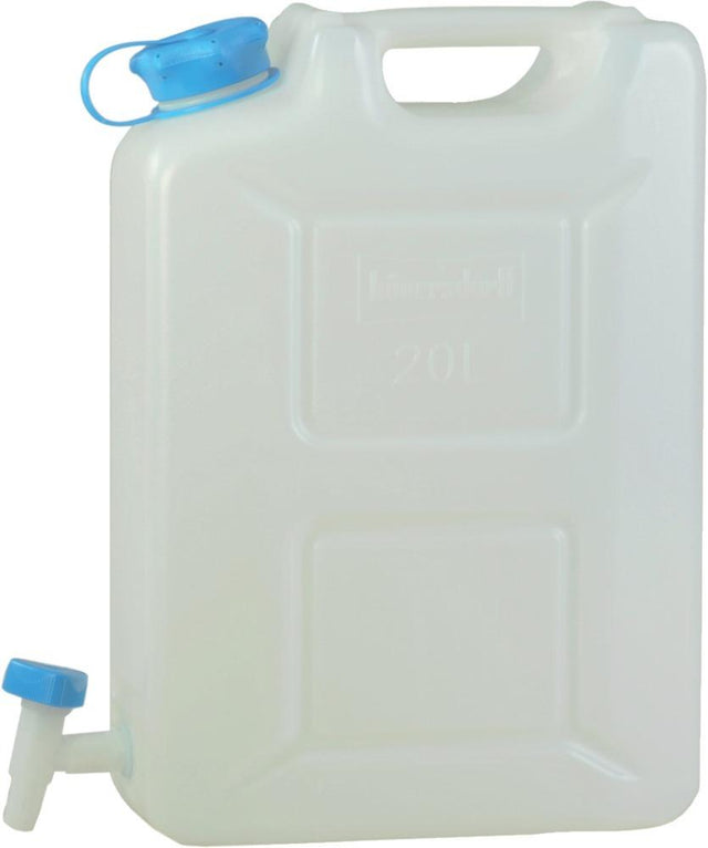 Wasserkanister 22 l HD-PE natur B350xT165xH495 mm