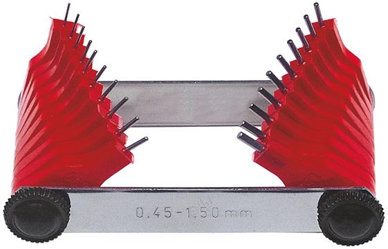 Düsenlehre 0,45-1,5mm FORUM