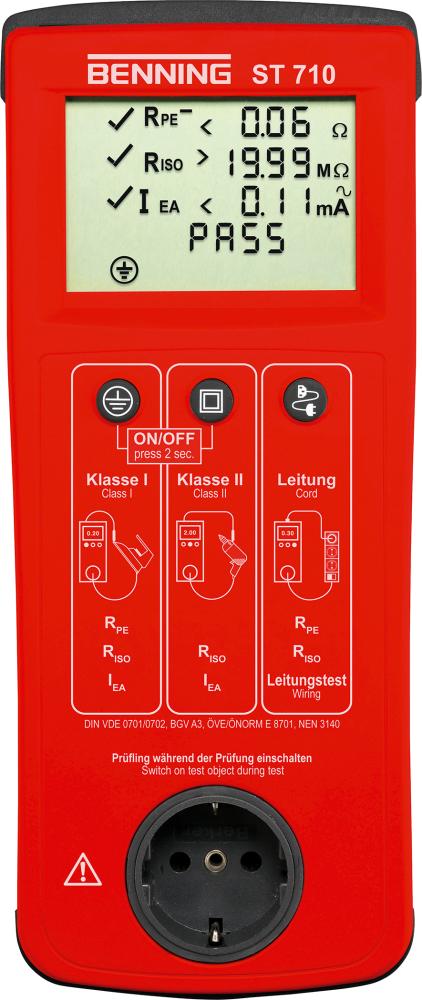 Gerätetester ST 710 Benning