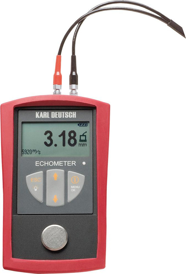 Wanddicken Messgerät ECHOMETER 1076 Basic DEUTSCH