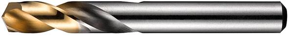 Kurzbohrer HSS DIN1897N 14,5mm 135G Typ N 2,5xD A02214.5 TiN Tip