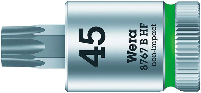 Schraubendrehereinsatz mit Haltefunktion 3/8" T45x38,5mm Wera