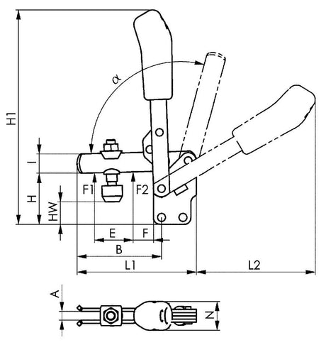 Senkrecht Spanner 6802 Gr.6 Amf 2 - 8291