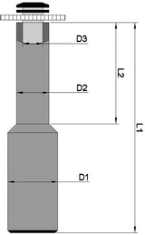 Sägeblattaufnahme DIN1835 Form B 100x22m