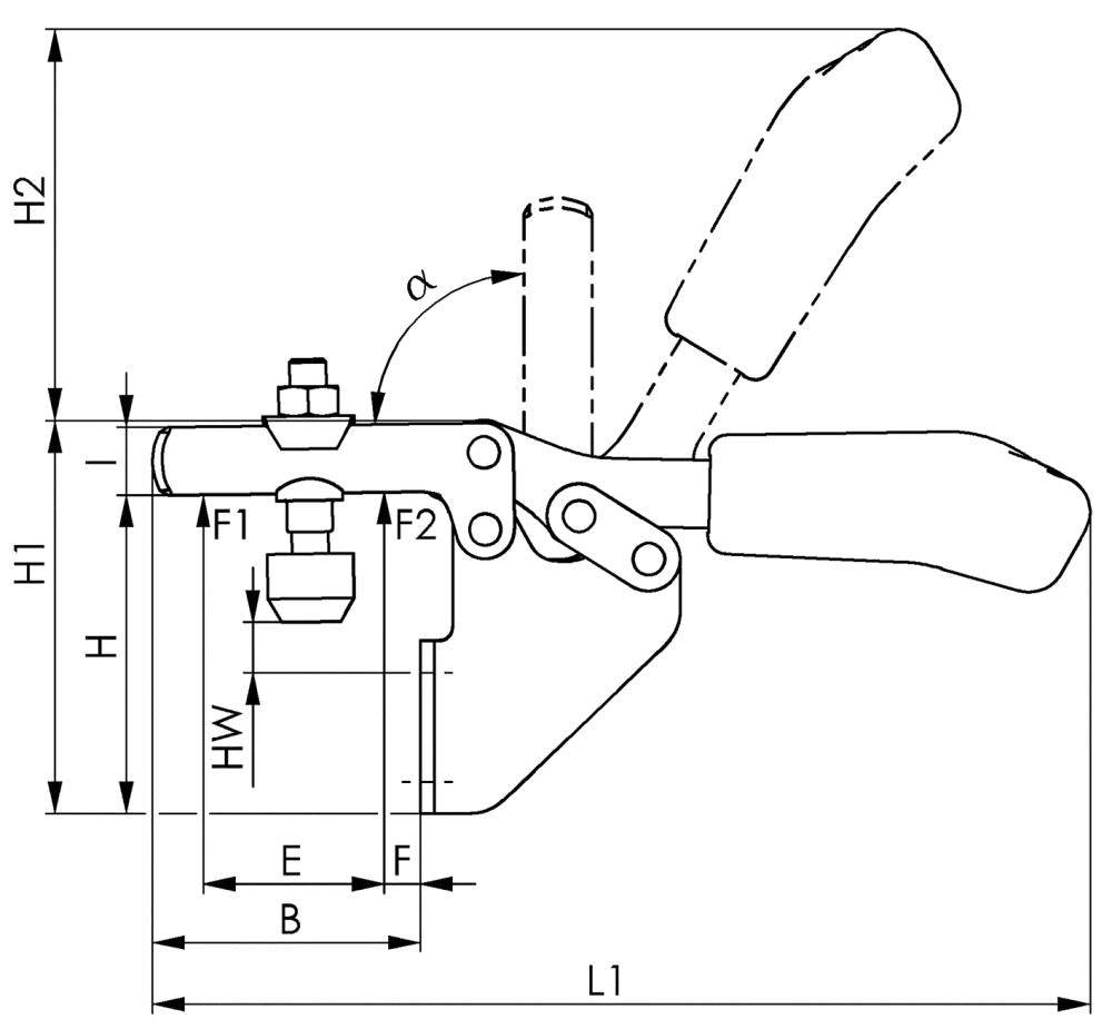 Waagerechtspanner 6833 Gr.2 Amf 3 - 8368