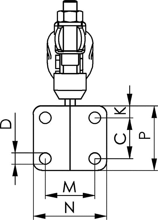 Waagerechtspanner 6833 Gr.2 Amf 1 - 8366