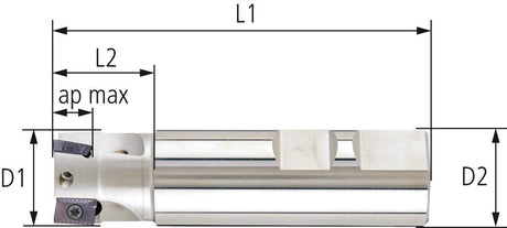 Eckfräser 90G D11Mm, Z1, Ik Für Ap.1003 2 - 9171