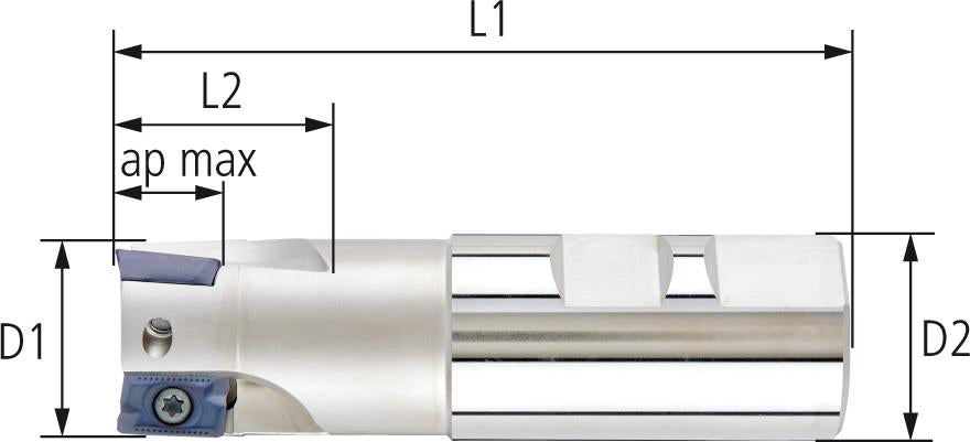 Eckfräser 90G D32Mm, Z, Ik Für Ap. 1604 2 - 9414