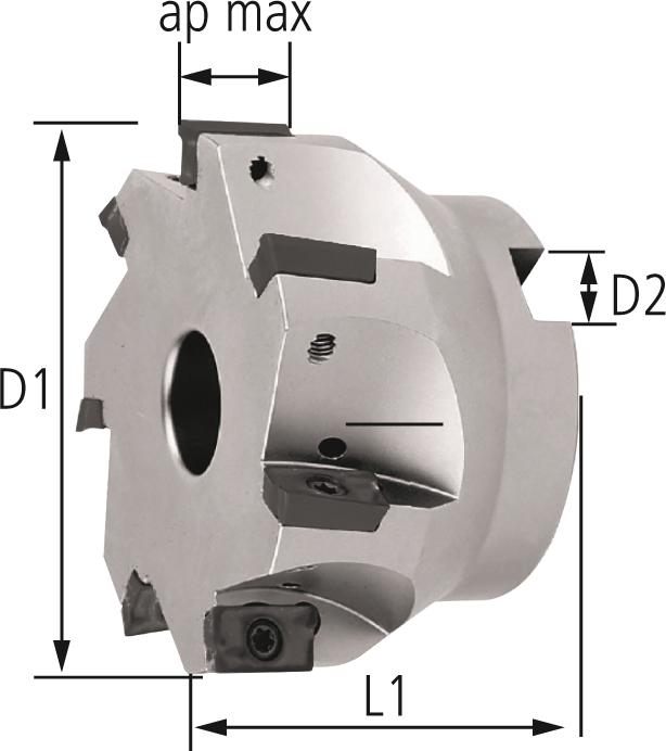 Eckfräser 90G D160Mm, Z10, Ik Für Ap. 1604 2 - 9371