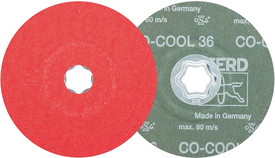 Fiberschleifscheibe CC-FSCO-COOL 125mm K36 PFERD