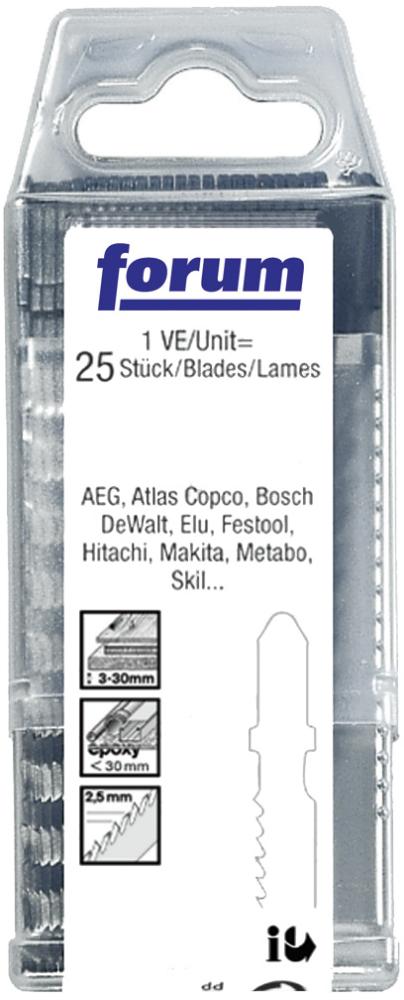 Stichsägeblatt T 101 B FORUM VE à 25 Stück, Stichsägeblätter, QR5136982 - 12853