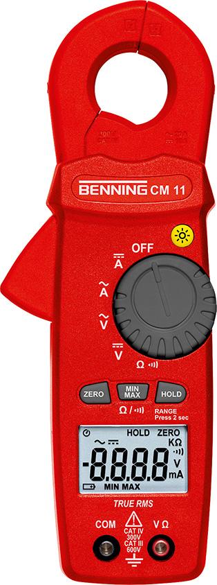 Digital-Stromzangen- Multimeter CM 11 Benning