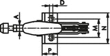 Schubstangenspanner 6841 Gr.0 Amf - 8380