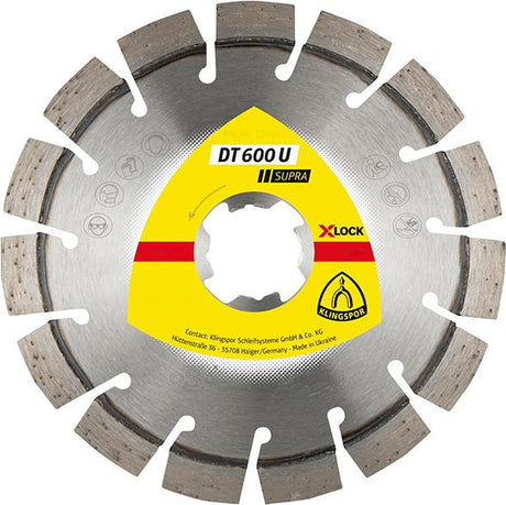 Dia.-Trennscheibe X-LOCK 125x22,2x2,4mm DT600U Klingspor