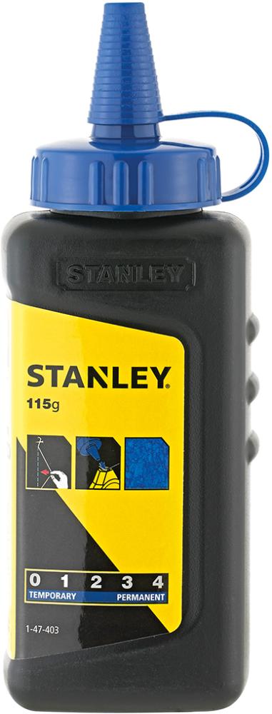 Kreide f.Schlagschnur 115g blau Stanley