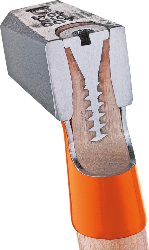 Schlosserhammer SecuTec mit Hickorystiel 200g