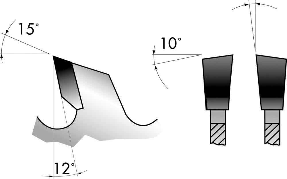 Kreissägeblatt HW UW 315x3,2x30 48Z FORUM