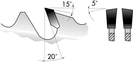 Kreissägeblatt HW SLWZ 500x3,8x30-36Z FORUM