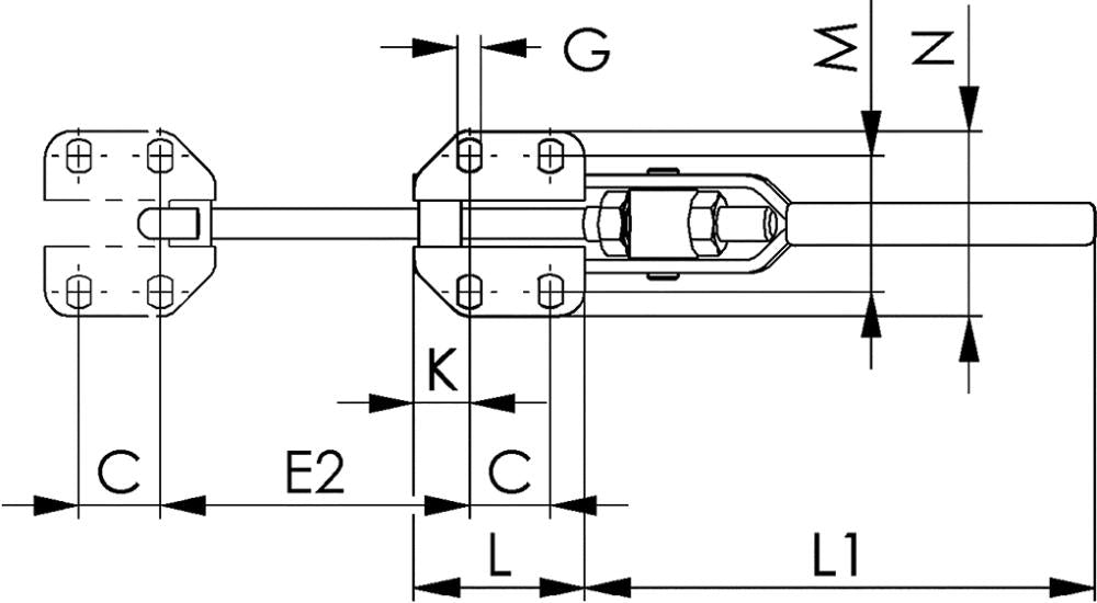 Verschlussspanner 6847 Gr.3 Amf 3 - 8420